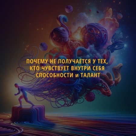 Почему не получается у тех кто чувствует внутри себя способности и талант